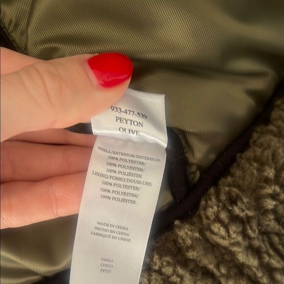 Rails Green Quilted Jacket Womens Small - Picture 5 of 5